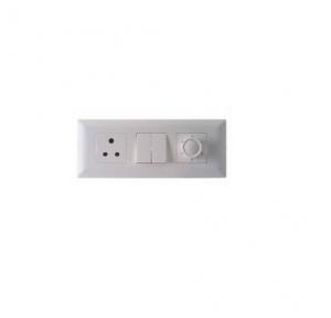 Schneider 5A 1 Gang 3 Round Pin Switched Socket with Neon and Shutter E8415/5N>SZ-OS